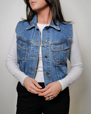 Vintage Denim Vest