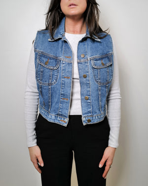 Vintage Denim Vest