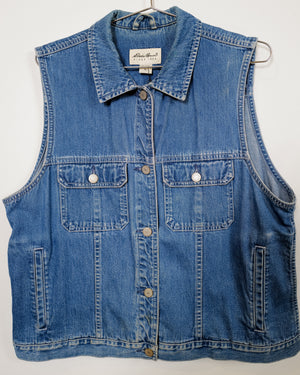 Vintage Eddie Bauer Denim Vest