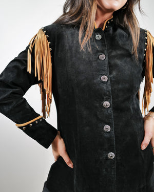 Vintage Western Fringe Jacket