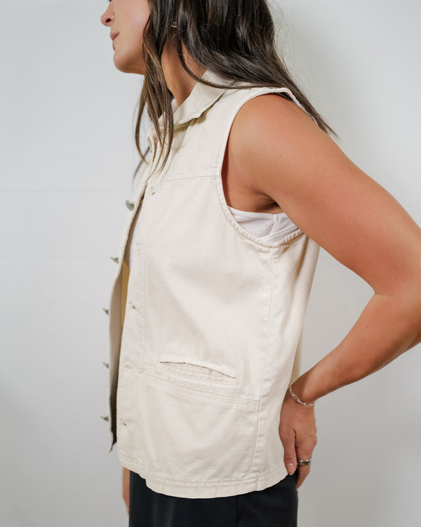 Vintage Tan Vest