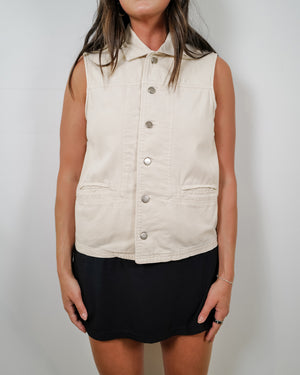 Vintage Tan Vest