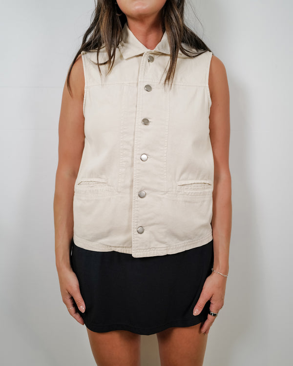 Vintage Tan Vest