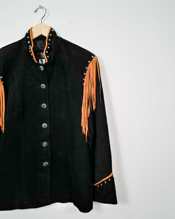 Vintage Western Fringe Jacket