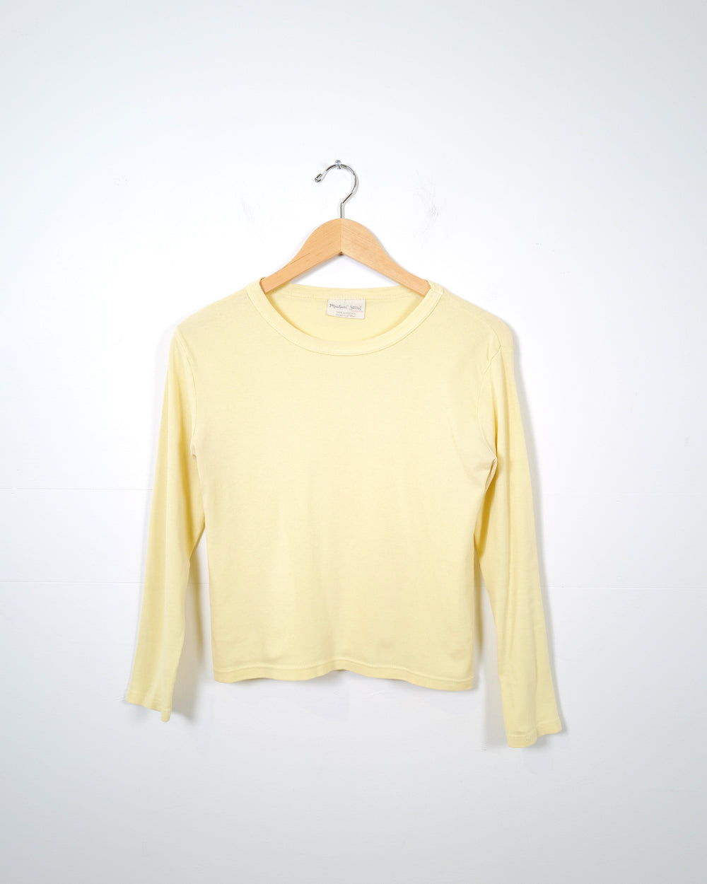 Y2K Butter Yellow Top