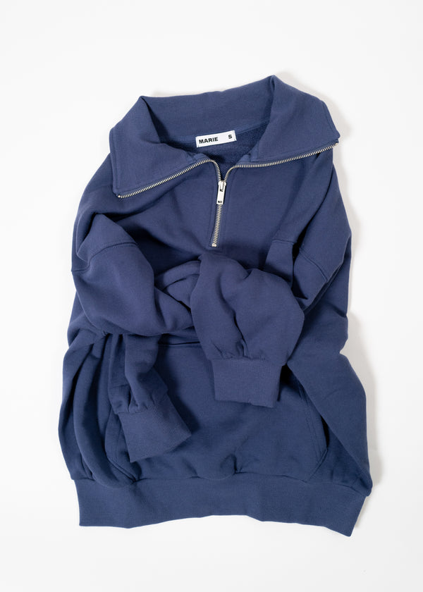 Marie Quarter Zip Sweatshirt