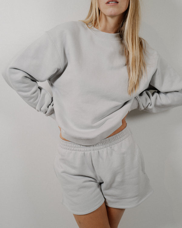 Marie Cotton Crewneck Sweatshirt