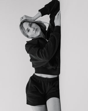 Marie Quarter Zip Sweatshirt