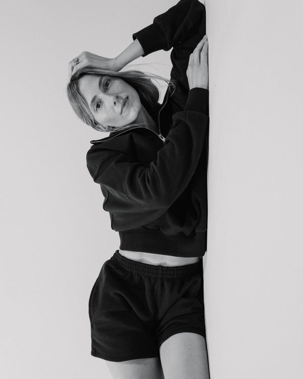 Marie Quarter Zip Sweatshirt