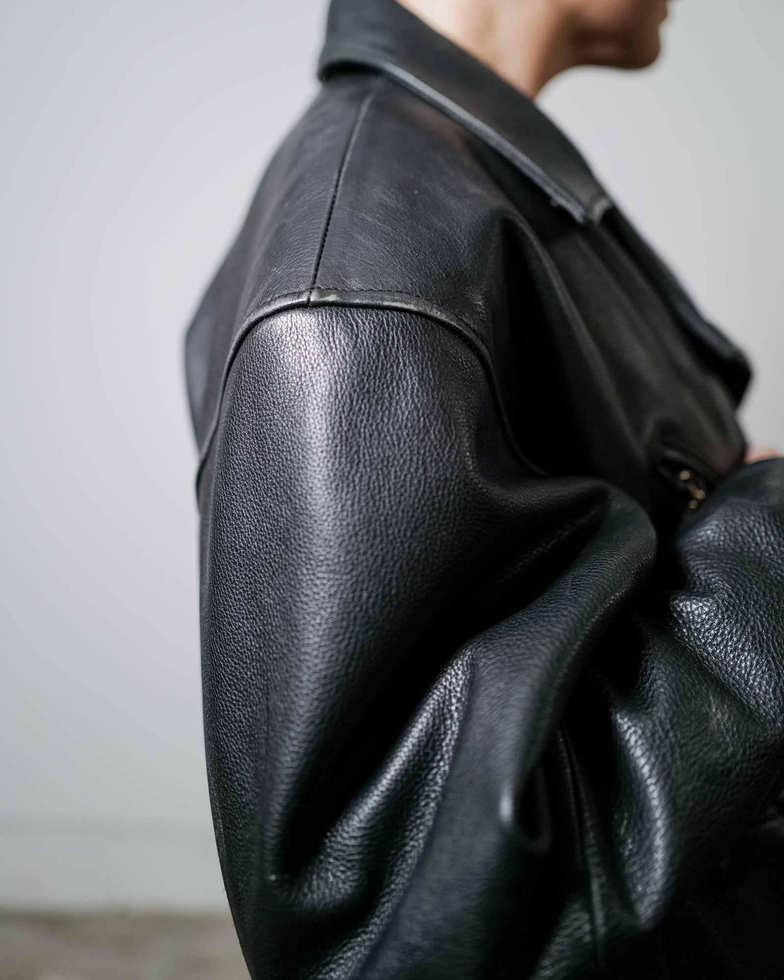 Vintage Wilson's Leather Tie Jacket - Size XL