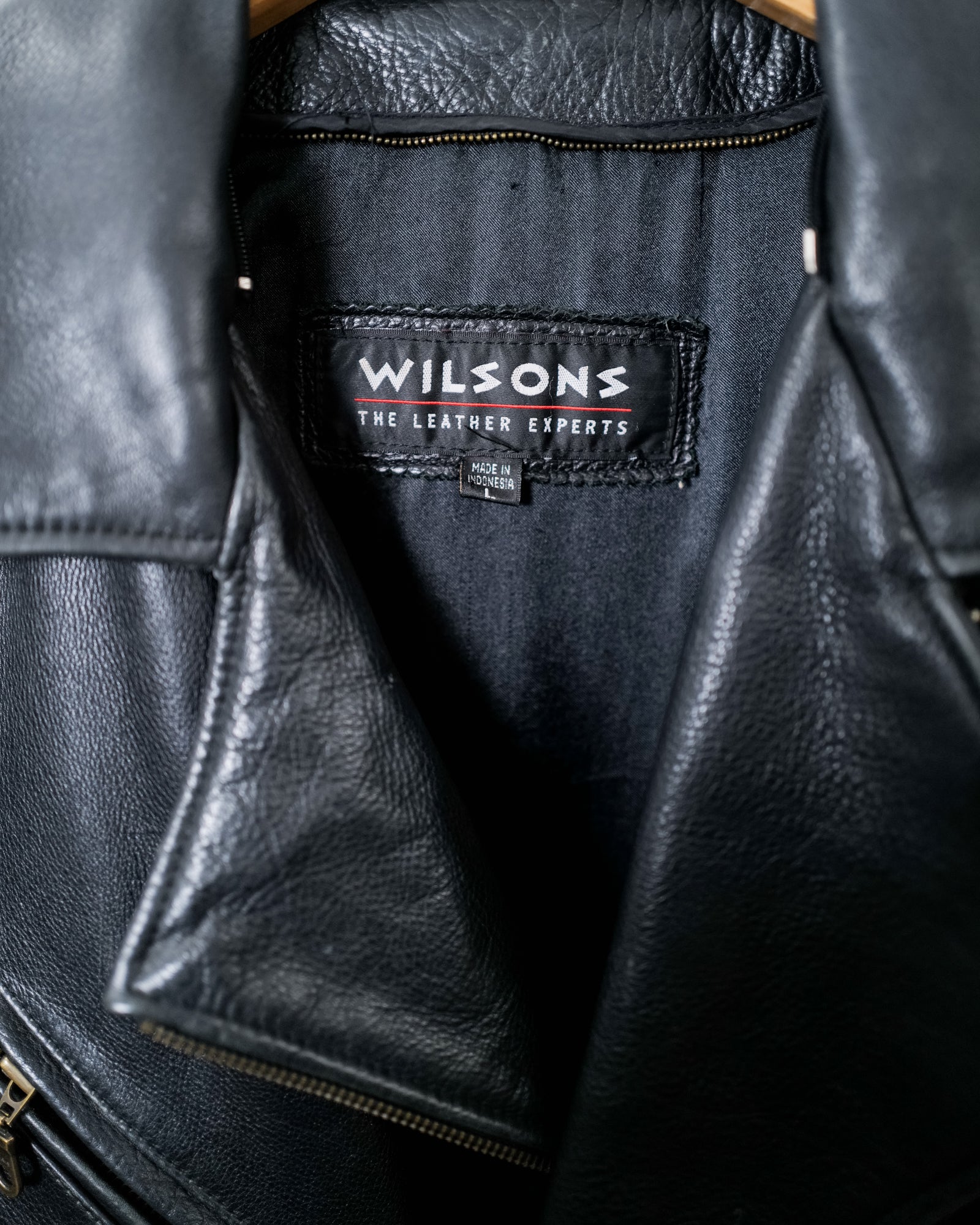 Vintage Wilson's Leather Tie Jacket - Size XL