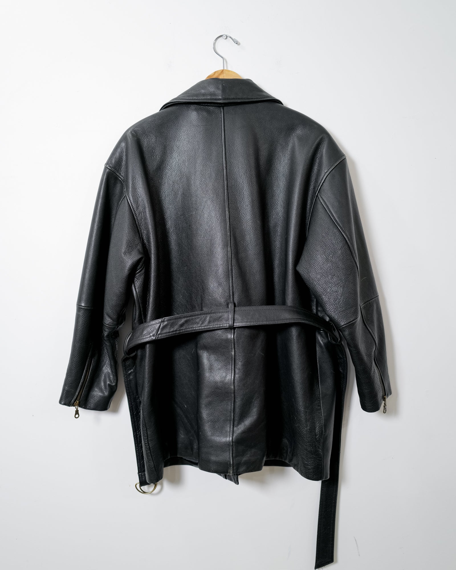 Vintage Wilson's Leather Tie Jacket - Size XL