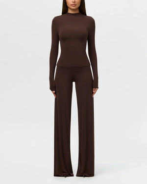Naked Wardrobe Mock Neck Top
