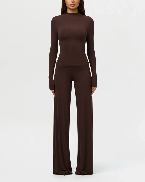 Naked Wardrobe Mock Neck Top