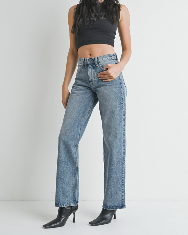 The Relaxed Straight Denim