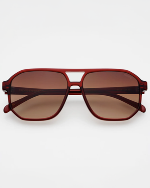 Billie Sunglasses - Dark Cherry