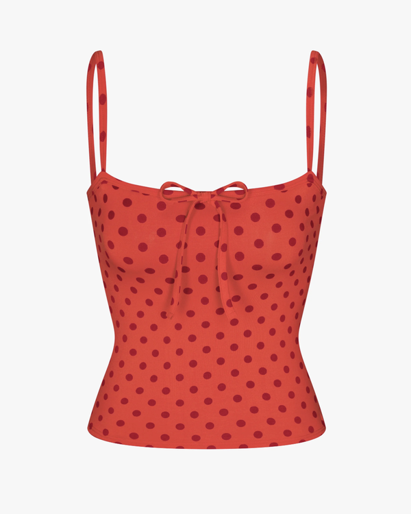 Tie Cami - Chili Pepper