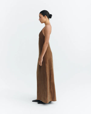 Brown Dina Dress