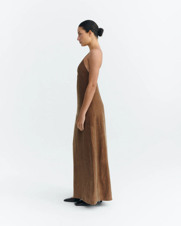 Brown Dina Dress