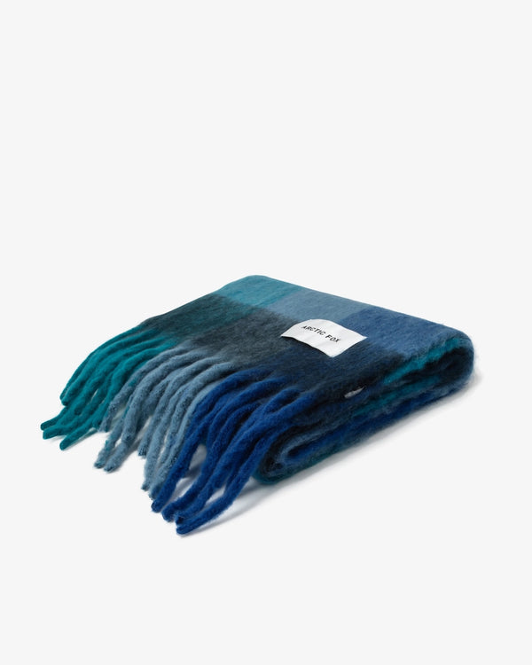 The Reykjavik Scarf - Blue Check