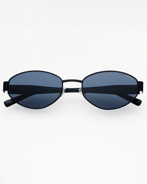 Soho Oval Sunglasses - Black