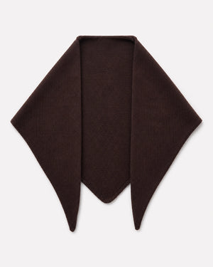 Merino Wool Triangle Scarf - Large