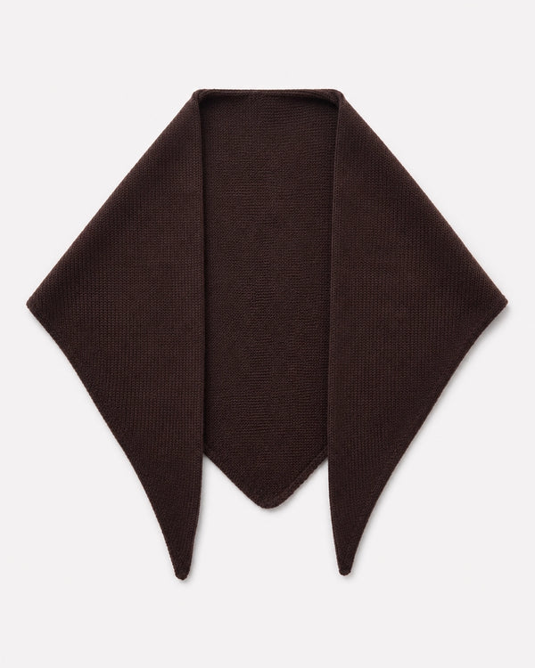 Merino Wool Triangle Scarf - Large