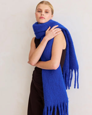 The Reykjavik Scarf - Rws Wool - Electric Blue