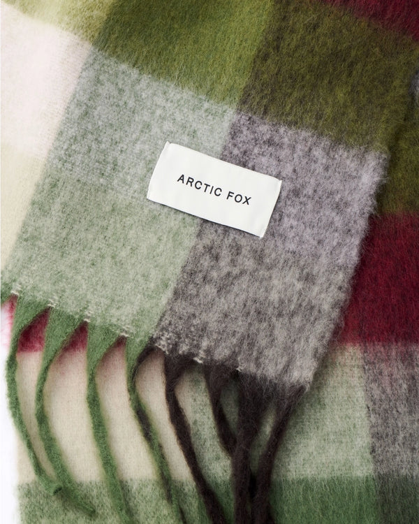 The Reykjavik Scarf - Mossy Green