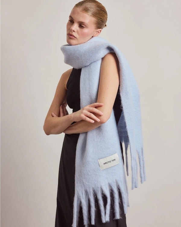 The Stockholm Scarf - Glacier Blue