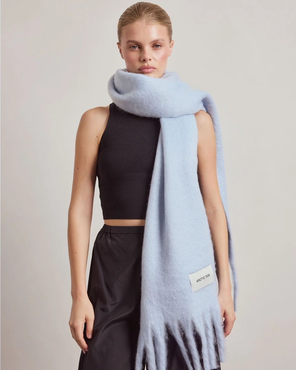 The Stockholm Scarf - Glacier Blue