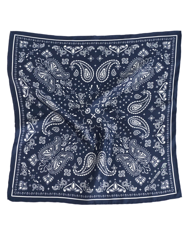 Paisley Silk Bandana Scarf