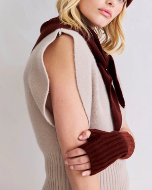 Merino Wool Fingerless Gloves