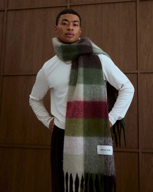 The Reykjavik Scarf - Mossy Green