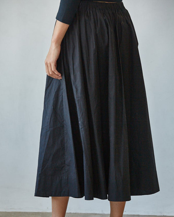 The Cotton Midi Skirt