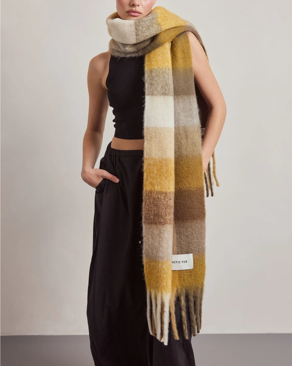 The Reykjavik Scarf - Golden Woodland