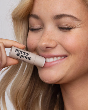 Poppy & Pout Lip Balm: Island Coconut