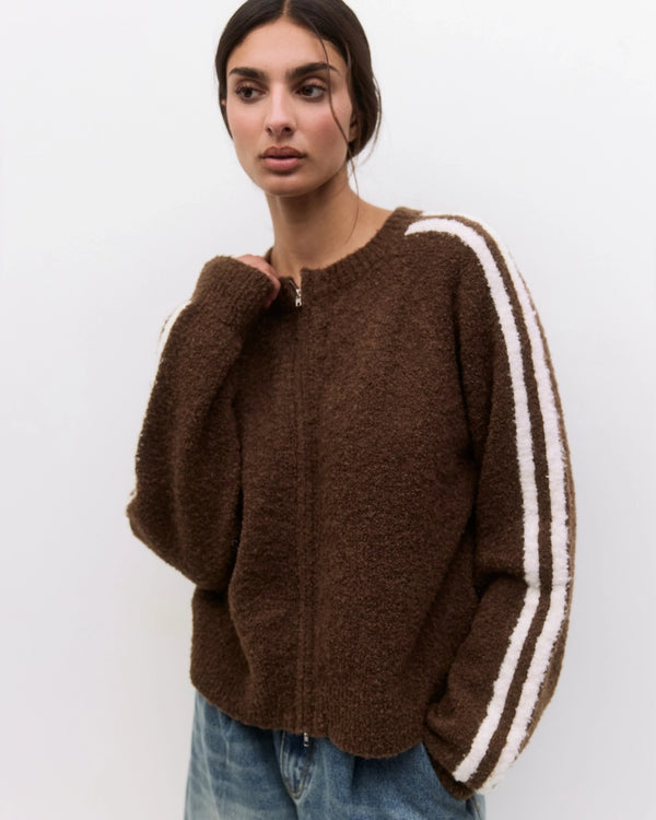 The Reba Sweater - Brown