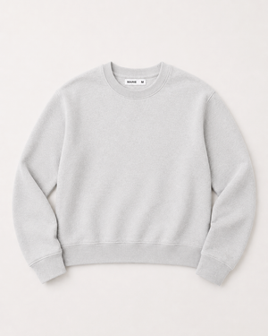 Marie Cotton Crewneck Sweatshirt