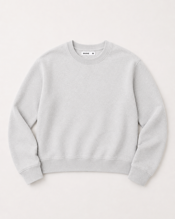Marie Cotton Crewneck Sweatshirt