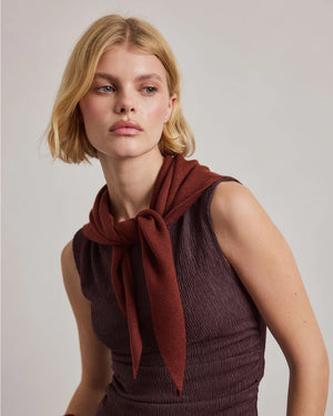 Merino Wool Triangle Scarf
