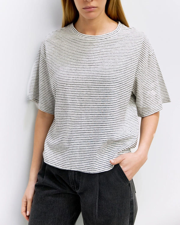 The Relaxed Stripe Tee