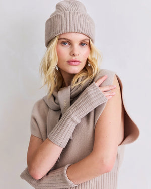 Merino Wool Fingerless Gloves