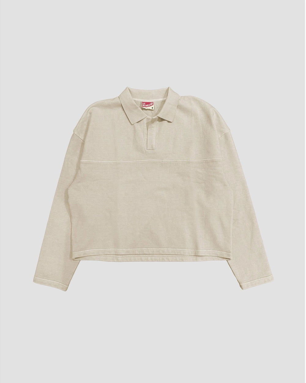Cotton Rugby Collared Shirt - Acid Wash