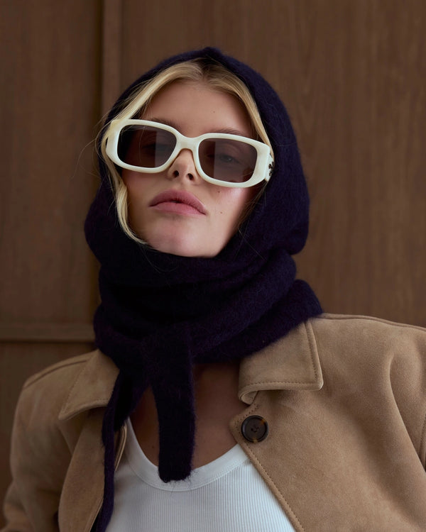 The Alpaca Hooded Scarf