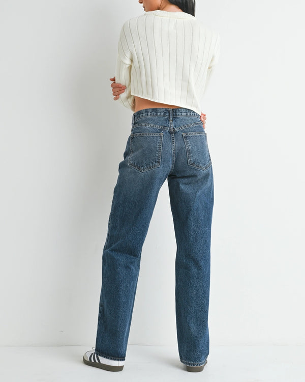 The Relaxed Straight Leg Jean
