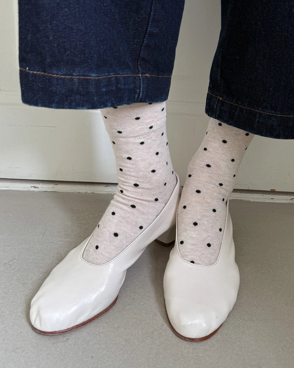 Polka Dot Sneaker Socks