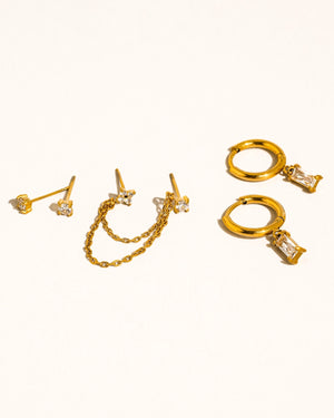 Chain Earring Set