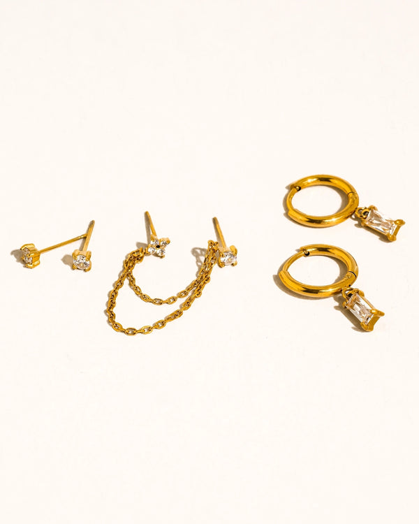 Chain Earring Set