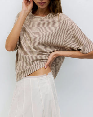 The Relaxed Stripe Tee